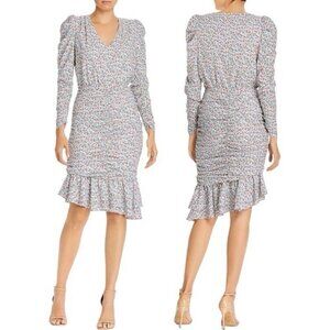 NWT NOTES DU NORD naya floral symphony dress 40